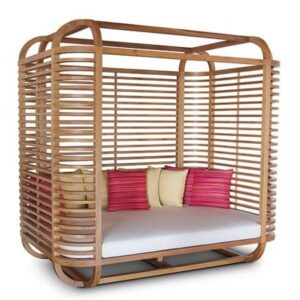 Sapele day bed outdoor OUT DABE 0005