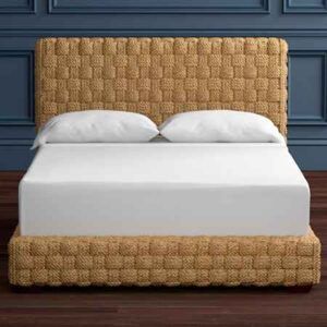 Bedroom furniture bed frame model Bella | Indonesia sourcing & wholesale Baliartfurniture