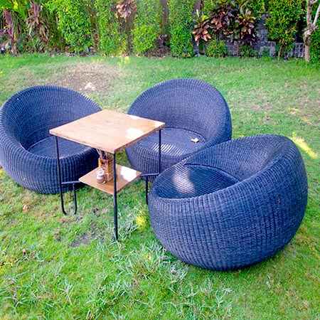 Sofas outdoor furniture bar restaurant Model Sky from Indonesia | wholesale Baliartfurniture