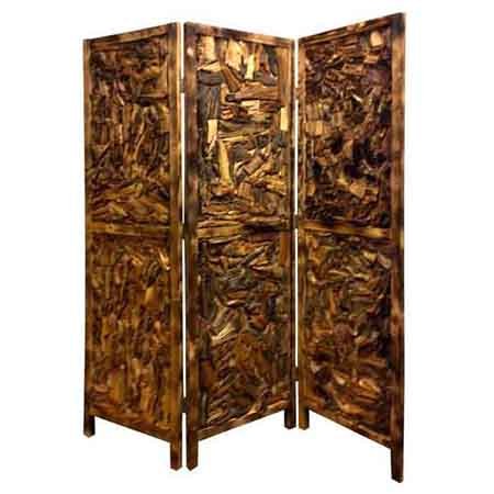 Wood panel divider from Indonesia wholesale furniture