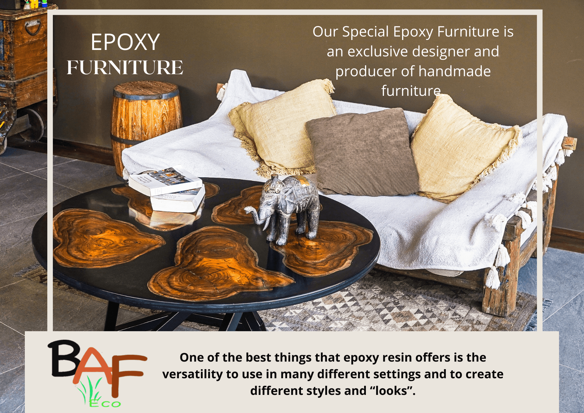 Epoxy Furniture Indonesian manufacturer