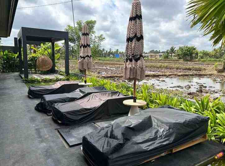 Sunlounger Villas Ubud project Baliartfurniture Indonesian manufacturer