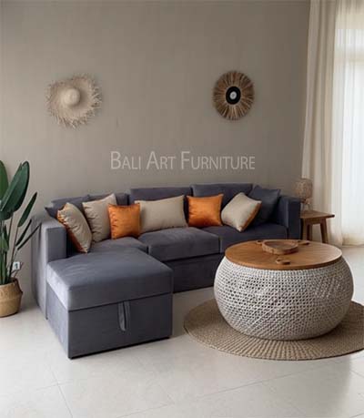 Alpha Partner Villa installation Living room manufacturer Indonesia Baliartfurniture