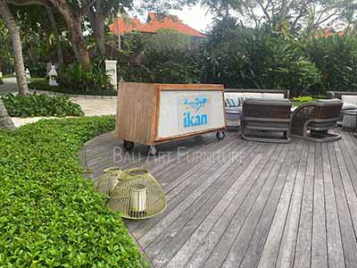 Signage Acrylic Ikan Restaurant Bali by Baliartfurniture Manufacturer Wholesaler Indonesia