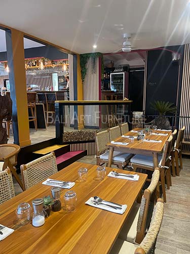 Restaurant Dining Room Interior by Baliartfurniture Indonesian Wholesaler