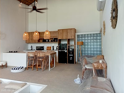 Open Kitchen Kerobokan for APB Villa| Baliartfurniture Indonesia wholesaler manufacturer