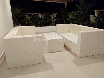 Wicker Sofa Outdoor Villa APB by Baliartfurniture Indonesian Manufacturer Wholesaler