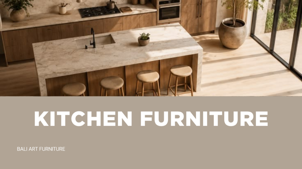 indoor furniture indonesia countertop and stools